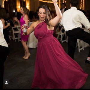 Azazie bridesmaid dress worn once size 8